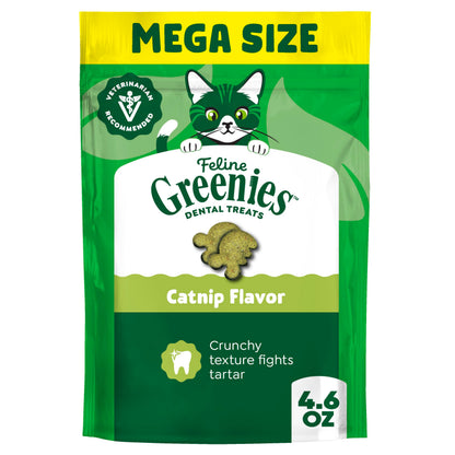 Greenies Feline Natural Dental Cat Treats. Chosen for real quality, fits naturally into modern pet