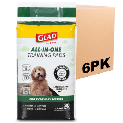 Glad for Pets Activated Carbon Disposable Dog Training. Chosen for real quality, fits naturally