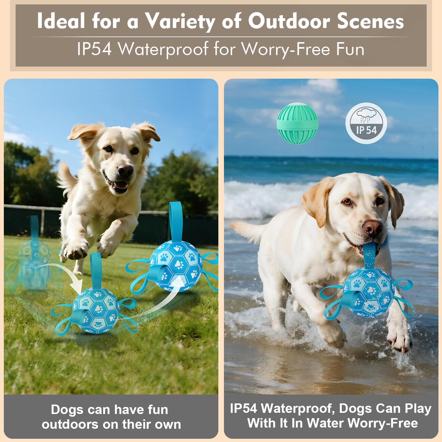 Qraxond Interactive Dog Toys Dog Soccer Ball to Keep. Chosen for real quality, fits naturally into