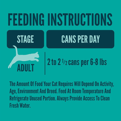 A Strong Heart Canned Wet Cat Food, Chicken Dinner Paté - 3 oz Cans (Pack of 24), Made in The USA with Real Chicken