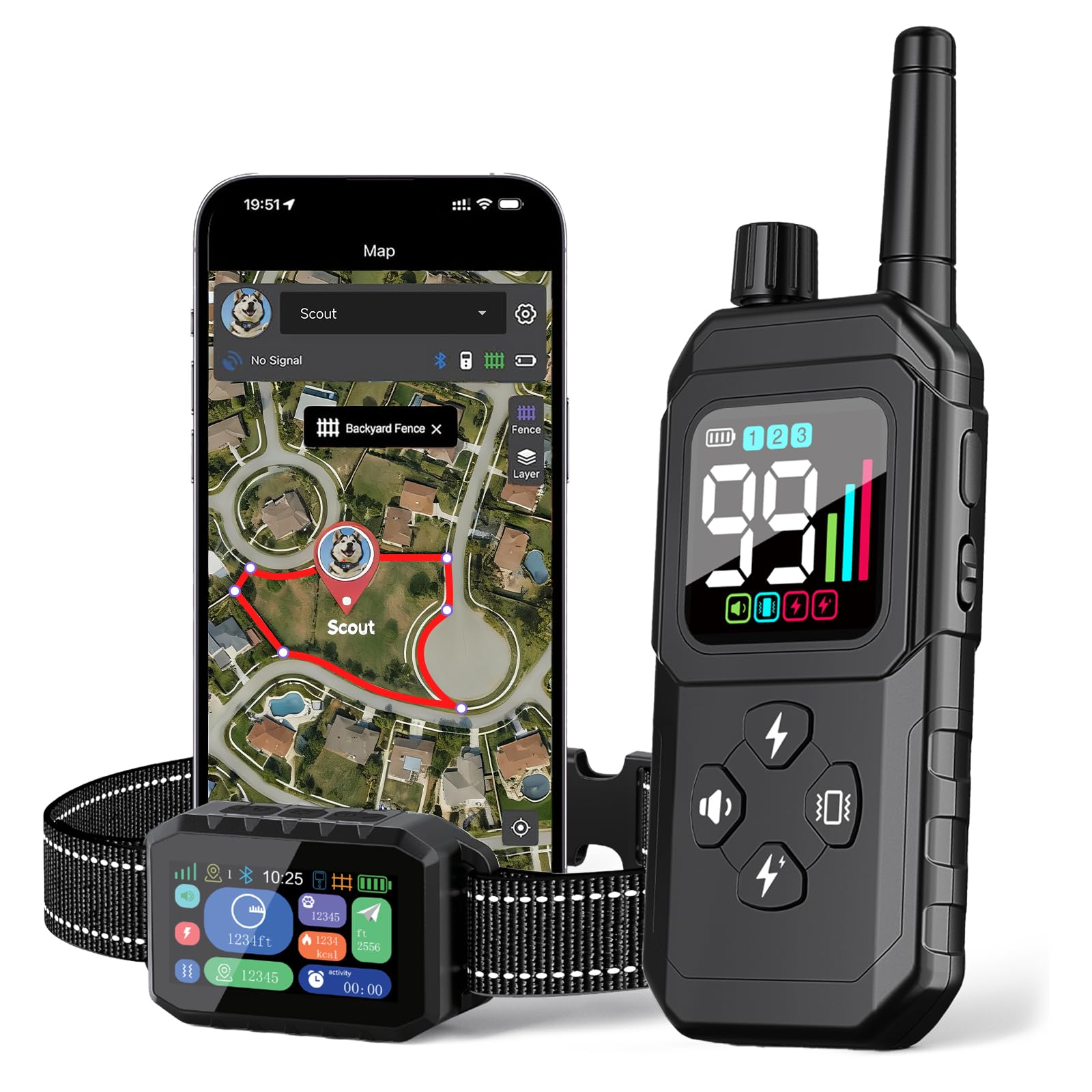 RAINLEOTI GPS Wireless Dog Fence & Remote Training. Chosen for real quality, fits naturally into