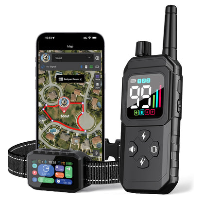 RAINLEOTI GPS Wireless Dog Fence & Remote Training. Chosen for real quality, fits naturally into