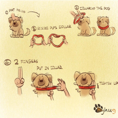 Hyhug Premium Upgraded Sturdy Nylon Escape-Proof Martingale Dog Collar for Large Breeds Dogs Comfy and Safe - Walking, Professional Training, Daily Use. (Large, Military Green)