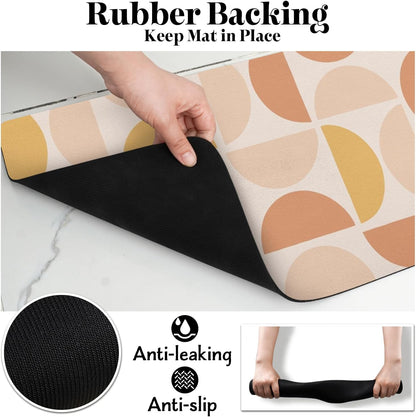 Dog Food Mats for Floors, Absorbent Dog Bowl Mat for Food and Water Dispenser Mat, Quick Dry Cat Food Mat Pet Supplies