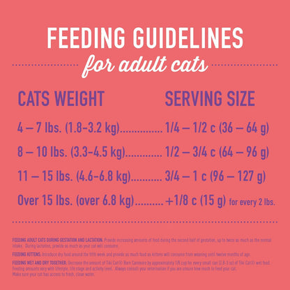 Tiki Cat Born Carnivore High Protein, Chicken, Herring & Salmon Meal, Grain-Free Baked Kibble to Maximize Nutrients, Dry Cat Food, 5.6 lbs. Bag