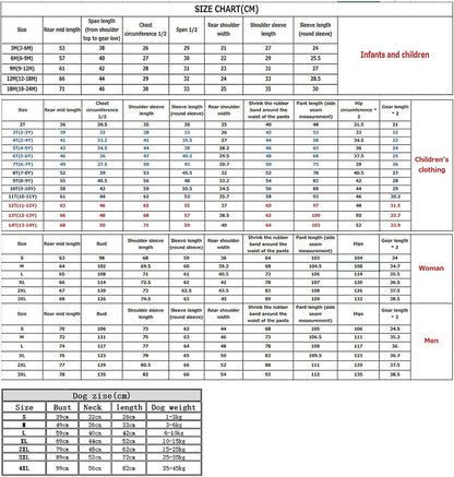 Matching Family Christmas Pajamas Set - Xmas Sleepwear PJs