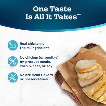 Blue Buffalo Tastefuls Adult Dry Cat Food for Weight Management & Hairball Control, Made in the USA with Natural Ingredients, Chicken Recipe, 7-lb Bag