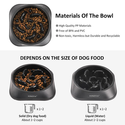 YINEYA Slow Feeder Dog Bowls. Chosen for real quality, fits naturally into modern pet homes.