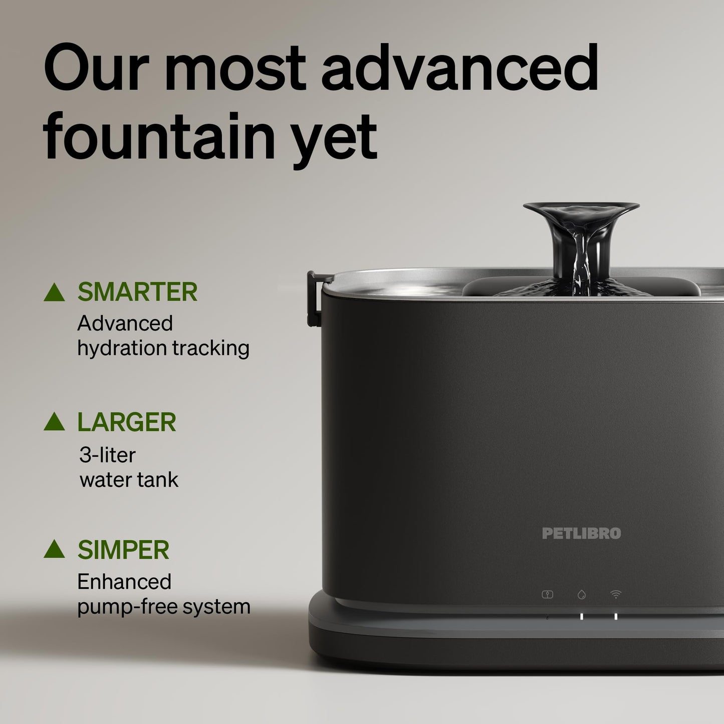 PETLIBRO Upgrade Cat Water Fountain Stainless Steel. Chosen for real quality, fits naturally into