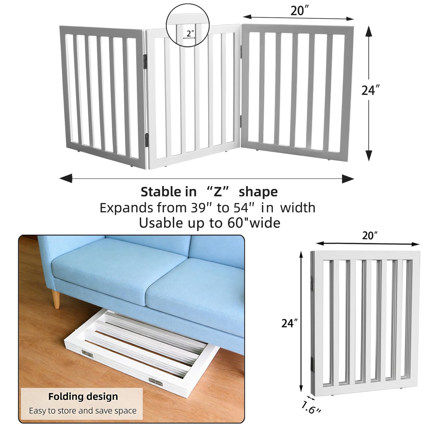 SFJC Dog Gate Indoor. Chosen for real quality, fits naturally into modern pet homes.