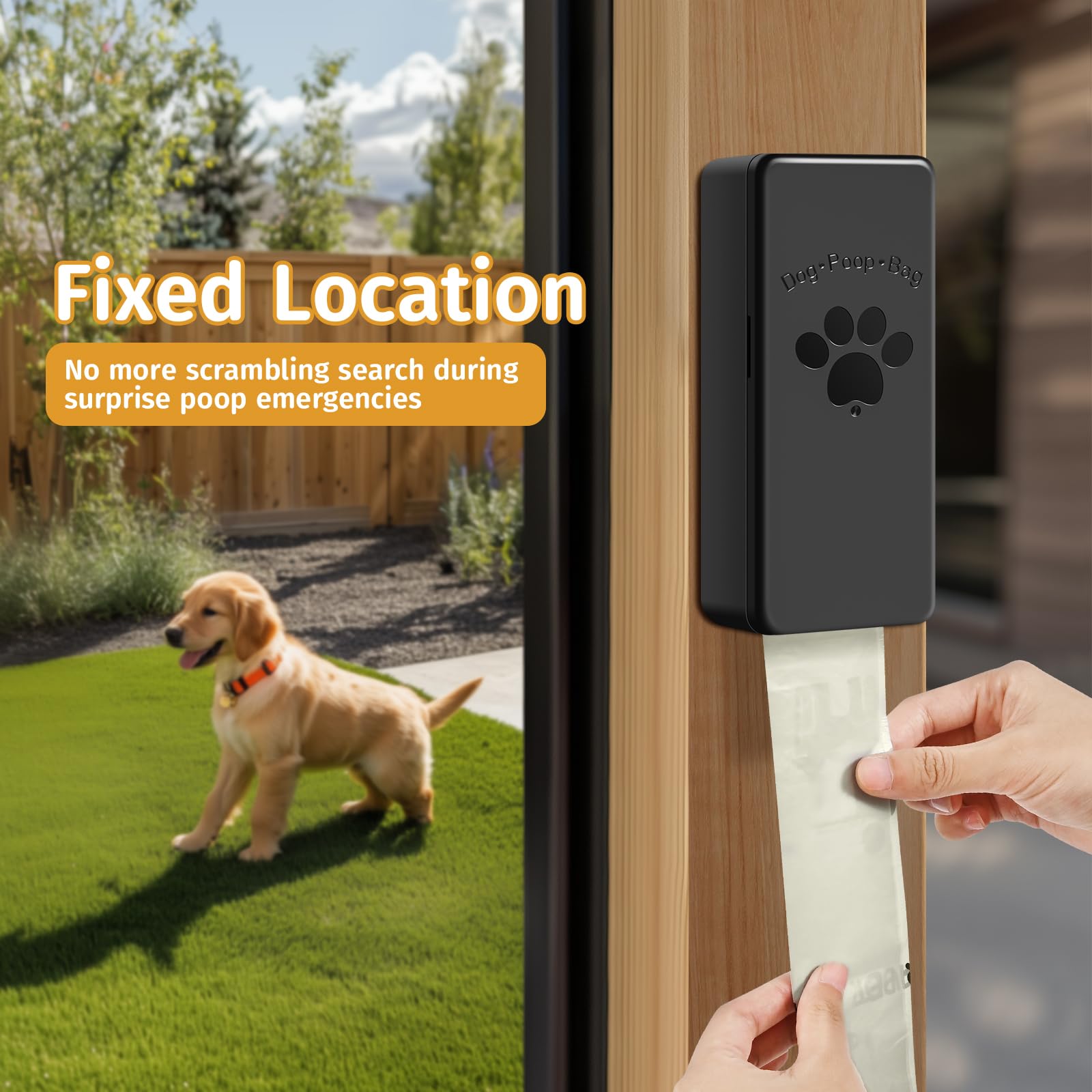qeerable Dog Poop Bag Dispenser. Chosen for real quality, fits naturally into modern pet homes.