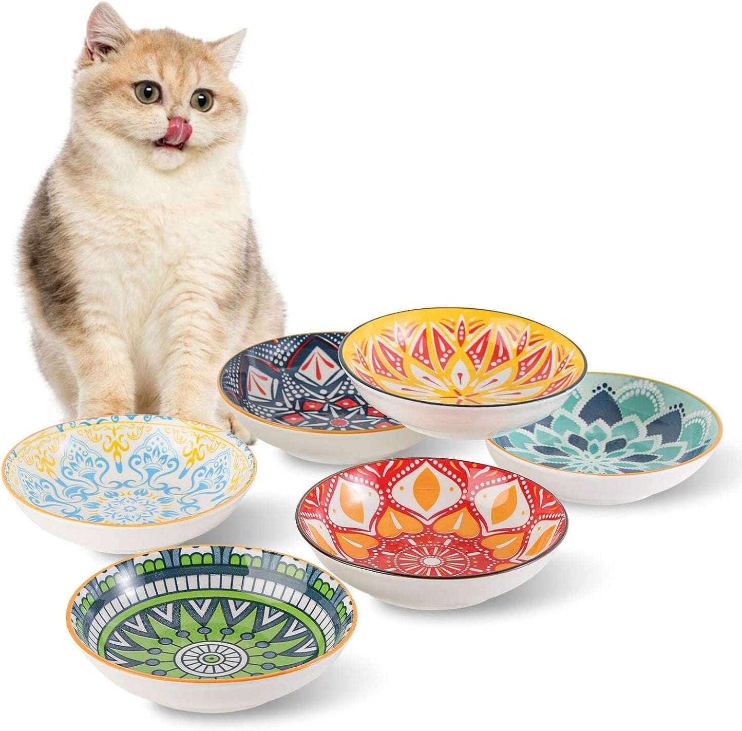 Ceramic Cat Bowls Set of 6. Chosen for real quality, fits naturally into modern pet homes.