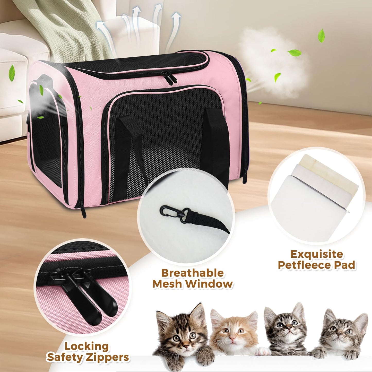 Cat Carrier Soft Up to 16 Lbs. Chosen for real quality, fits naturally into modern pet homes.