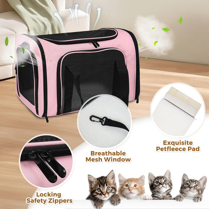 Cat Carrier Soft Up to 16 Lbs. Chosen for real quality, fits naturally into modern pet homes.