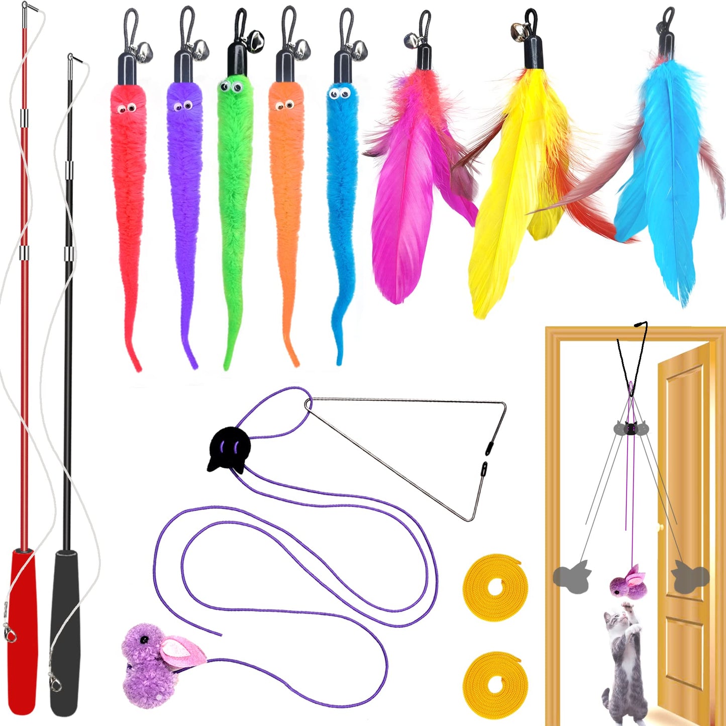 ZPH Cat Toys Interactive for Indoor Cats. Chosen for real quality, fits naturally into modern pet