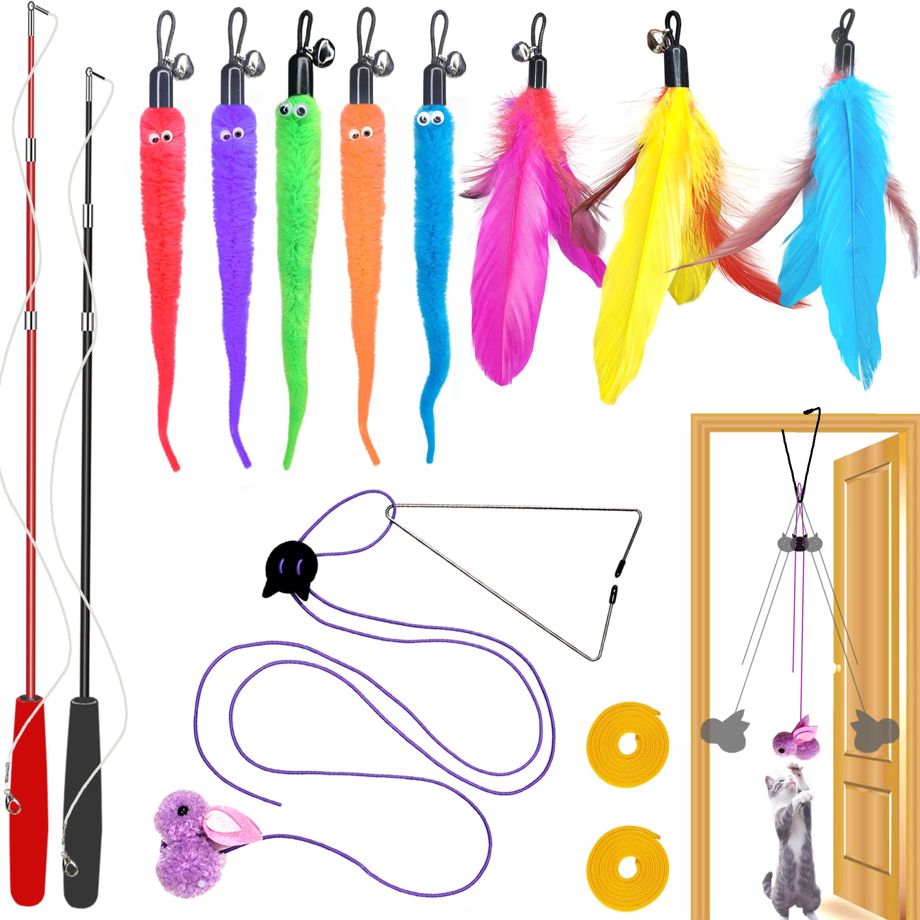 ZPH Cat Toys Interactive for Indoor Cats. Chosen for real quality, fits naturally into modern pet