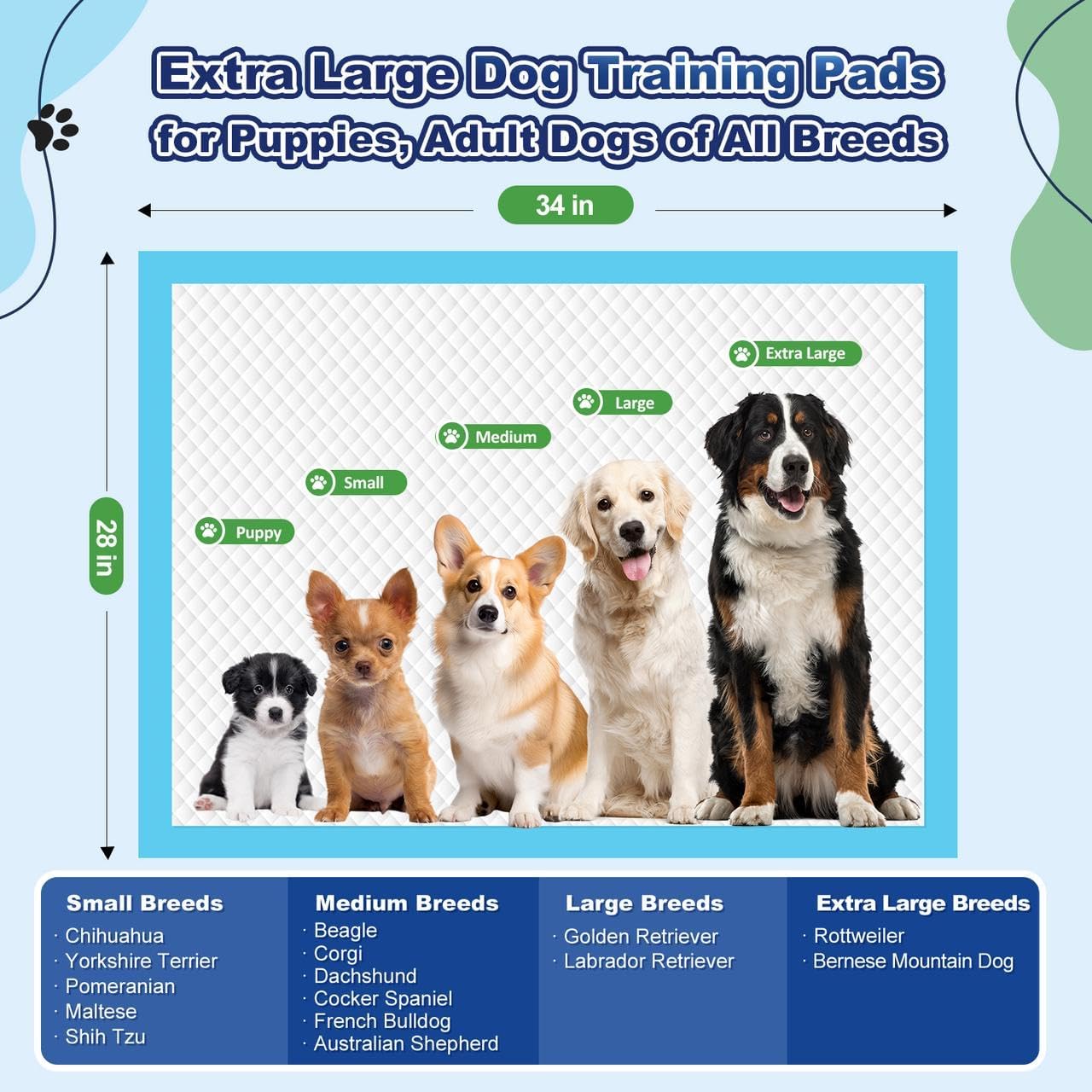 Puppy Pads XL 100 Count. Chosen for real quality, fits naturally into modern pet homes.