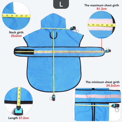 Ezierfy Waterproof Hooded Dog Raincoat. Chosen for real quality, fits naturally into modern pet