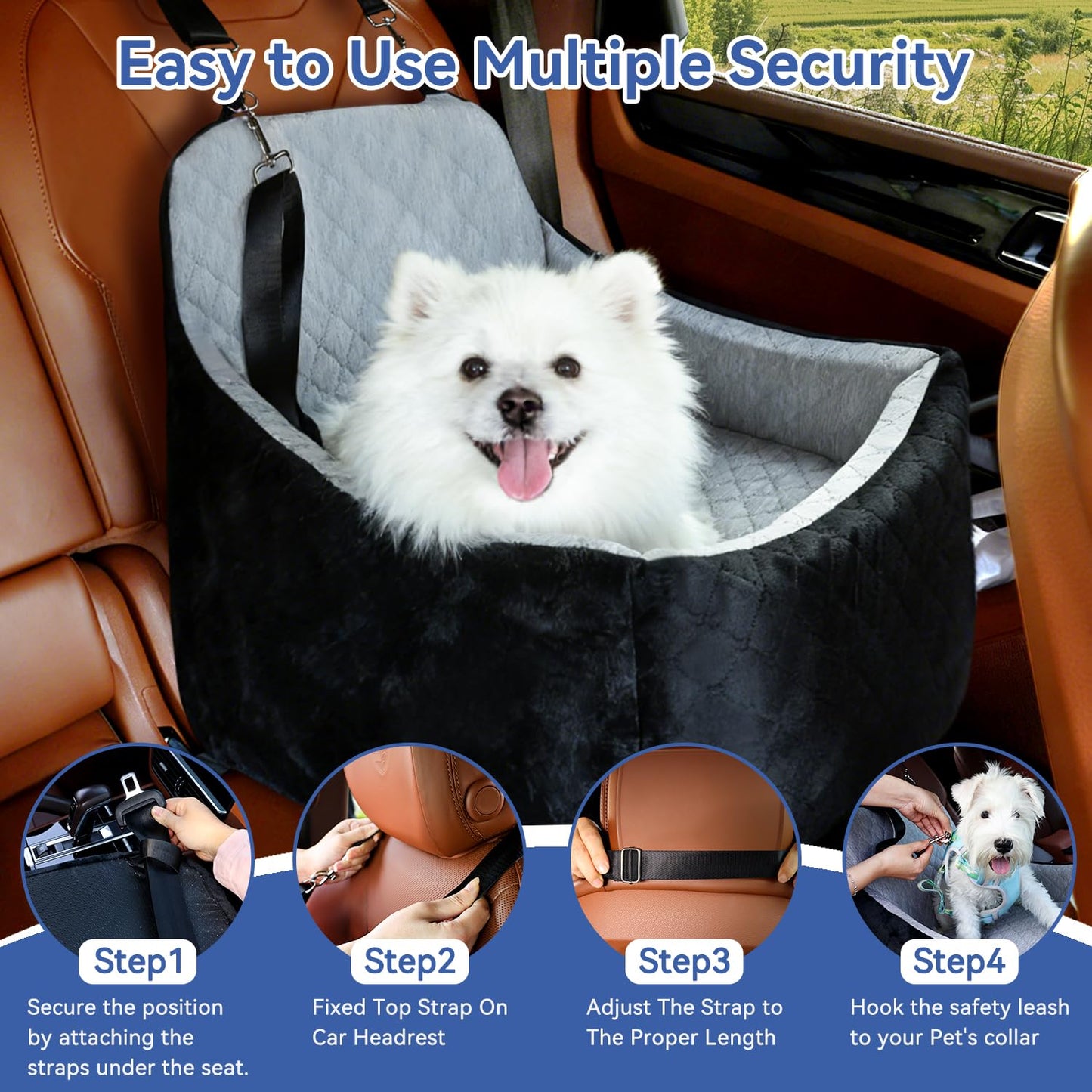 Dog Car Seat Under 30 lbs. Chosen for real quality, fits naturally into modern pet homes.