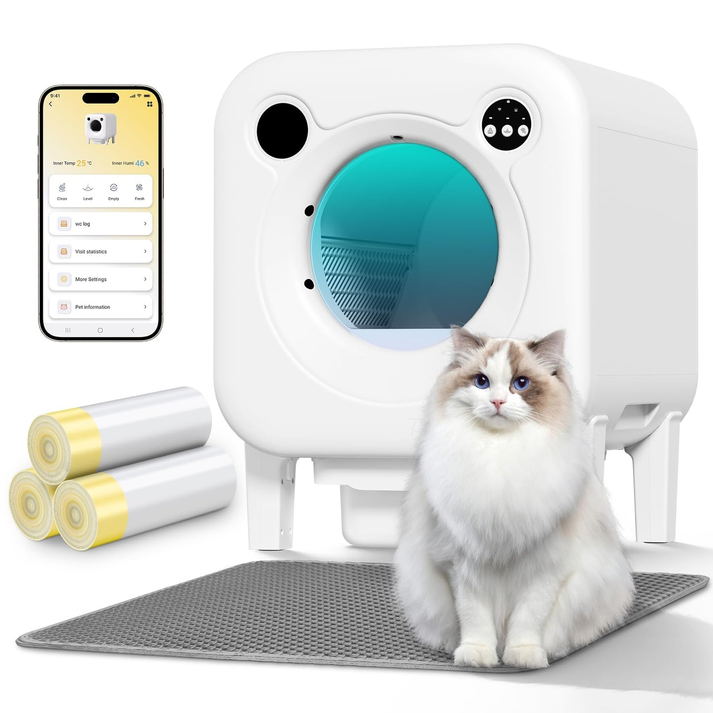 Self Cleaning Litter Box. Chosen for real quality, fits naturally into modern pet homes.