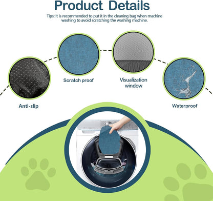 Navy Blue Large Outdoor Cat & Dog Tent - Waterproof, Washable, Indoor/Outdoor, Cave Nest Bed