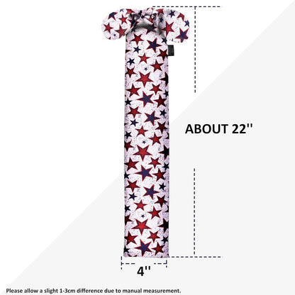 Harrison Howard Stretchy Tail Bag Breathable Horse Tail Guard Slip on Design Protect Horse Tail 2 Strand Closure Straps Keep Tail Clean & Protected 22" L Length Makes Grooming Easy-Dream Star