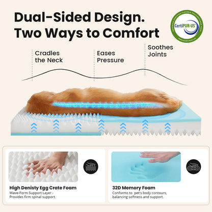 OhGeni Orthopedic Waterproof Large Dog Bed. Chosen for real quality, fits naturally into modern pet