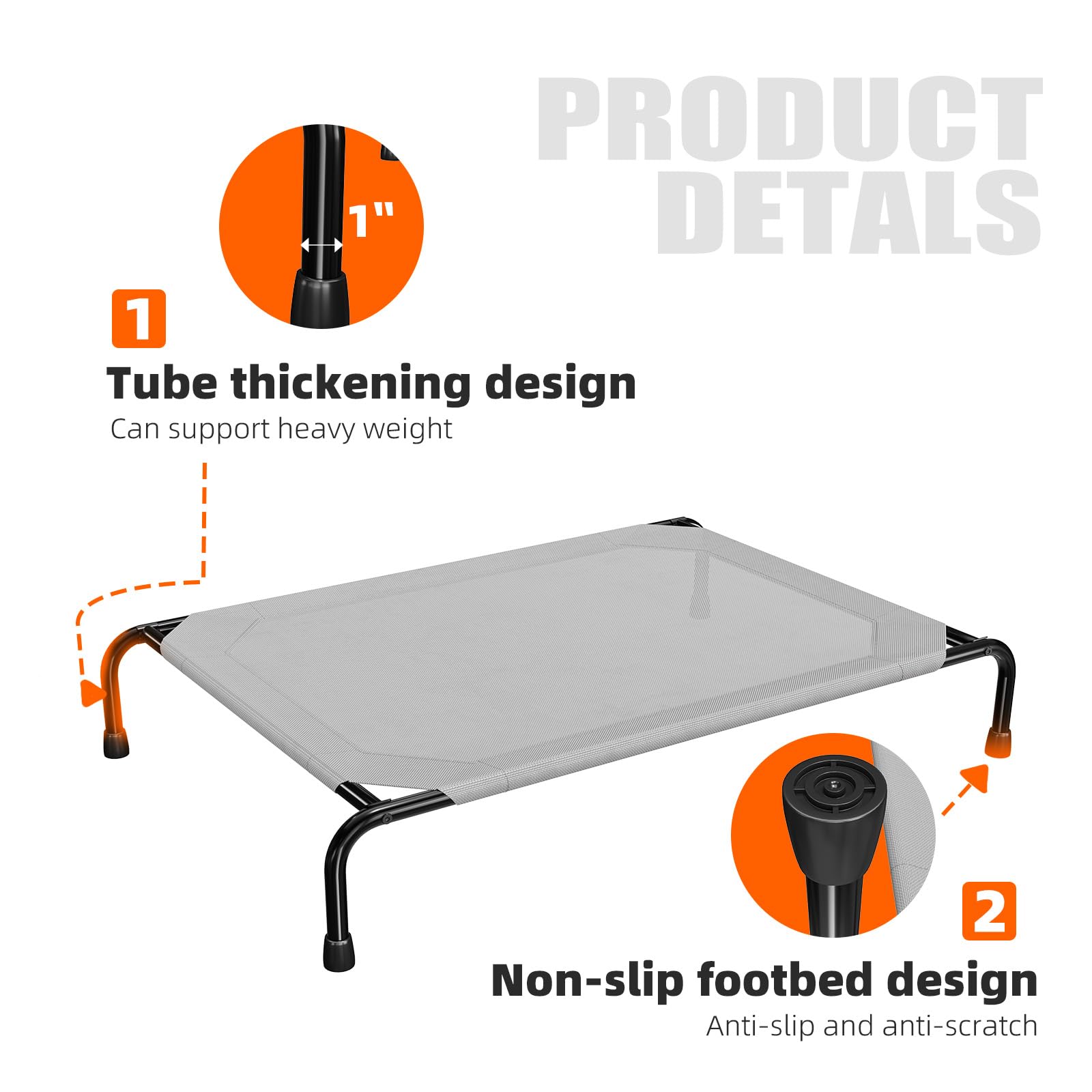 Simple Trending Raised Dog Bed for Large Dogs. Chosen for real quality, fits naturally into modern