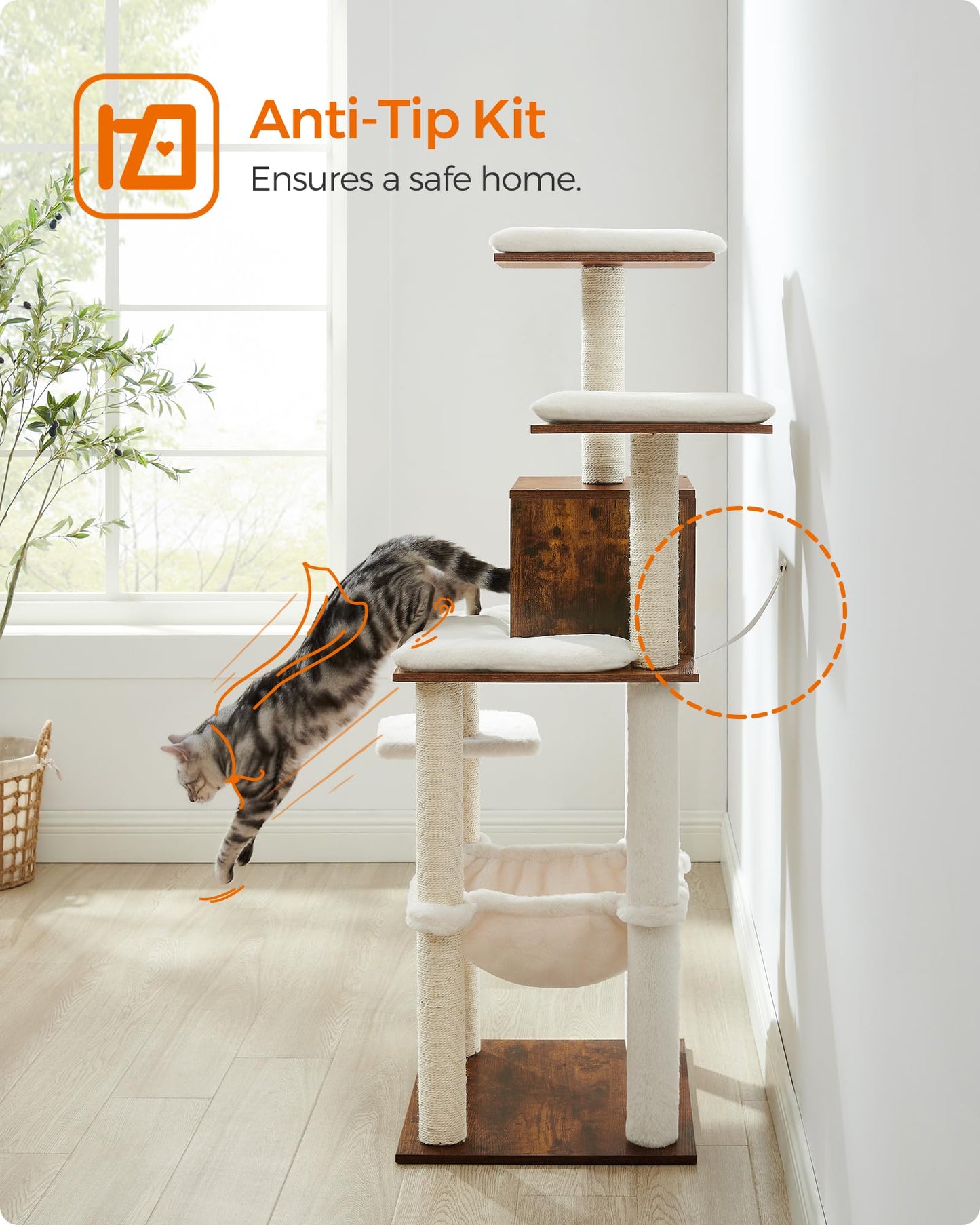 Feandrea Cat Tree. Chosen for real quality, fits naturally into modern pet homes.