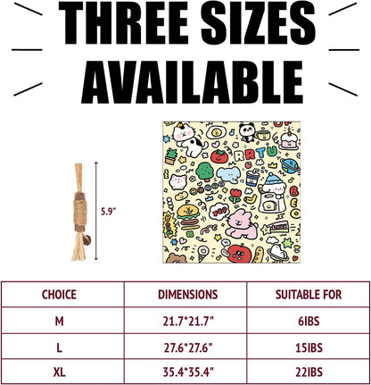 27.6" Cat Grooming Wrap,Self-Adherent Cat Wrap for Cutting Nails,Anti-Escape Cat Swaddle Wrap,Multifunctional Anti-Scratch Cat Restraint Wrap for Medicine,Nail Clipping,Ear Cleaning(Within 15lbs)