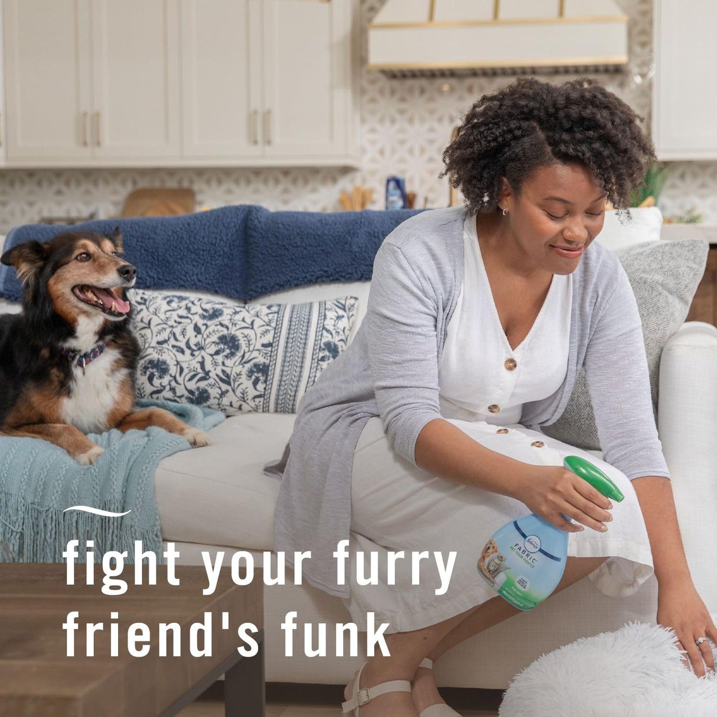 Febreze Fabric Spray Air Freshener. Chosen for real quality, fits naturally into modern pet homes.