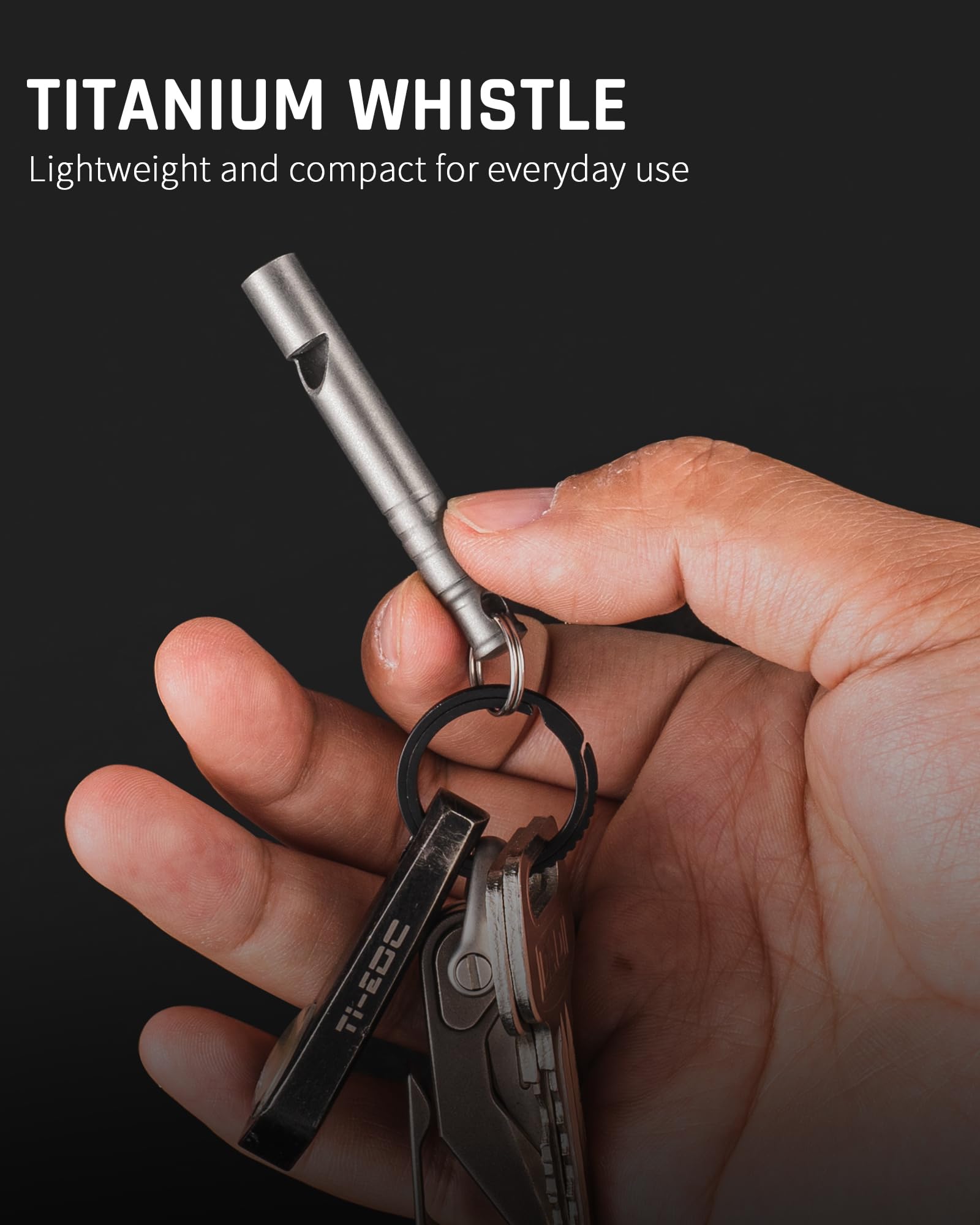 TISUR Titanium Emergency Whistle. Chosen for real quality, fits naturally into modern pet homes.