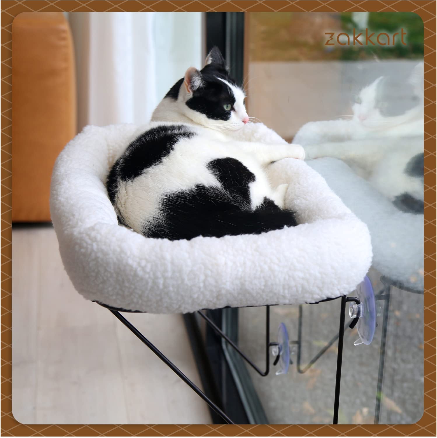 Zakkart Cat Window Perch. Chosen for real quality, fits naturally into modern pet homes.