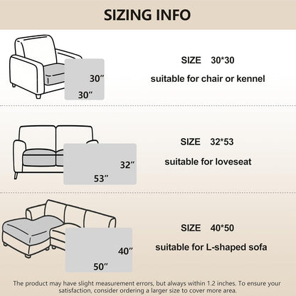 gogobunny 100% Double-Sided Waterproof Dog Bed Cover Pet Blanket Sofa Couch Furniture Protector for Puppy Large Dog Cat, Reversible (30x30 Inch (Pack of 1), Dark Grey/Light Grey)