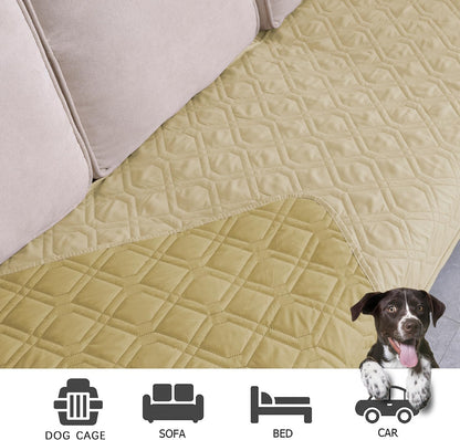 Ameritex Waterproof Dog Bed Cover Pet Blanket for Furniture Bed Couch Sofa Reversible