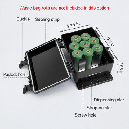Dog Poop Bag Dispenser Wall Mounted Waterproof Outdoor. Chosen for real quality, fits naturally