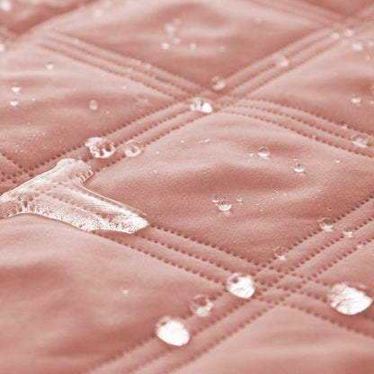Ameritex Waterproof Dog Bed Cover Pet Blanket with Anti-Slip Back for Furniture Bed Couch Sofa (40x50 Inch (Pack of 1), Lightpink)