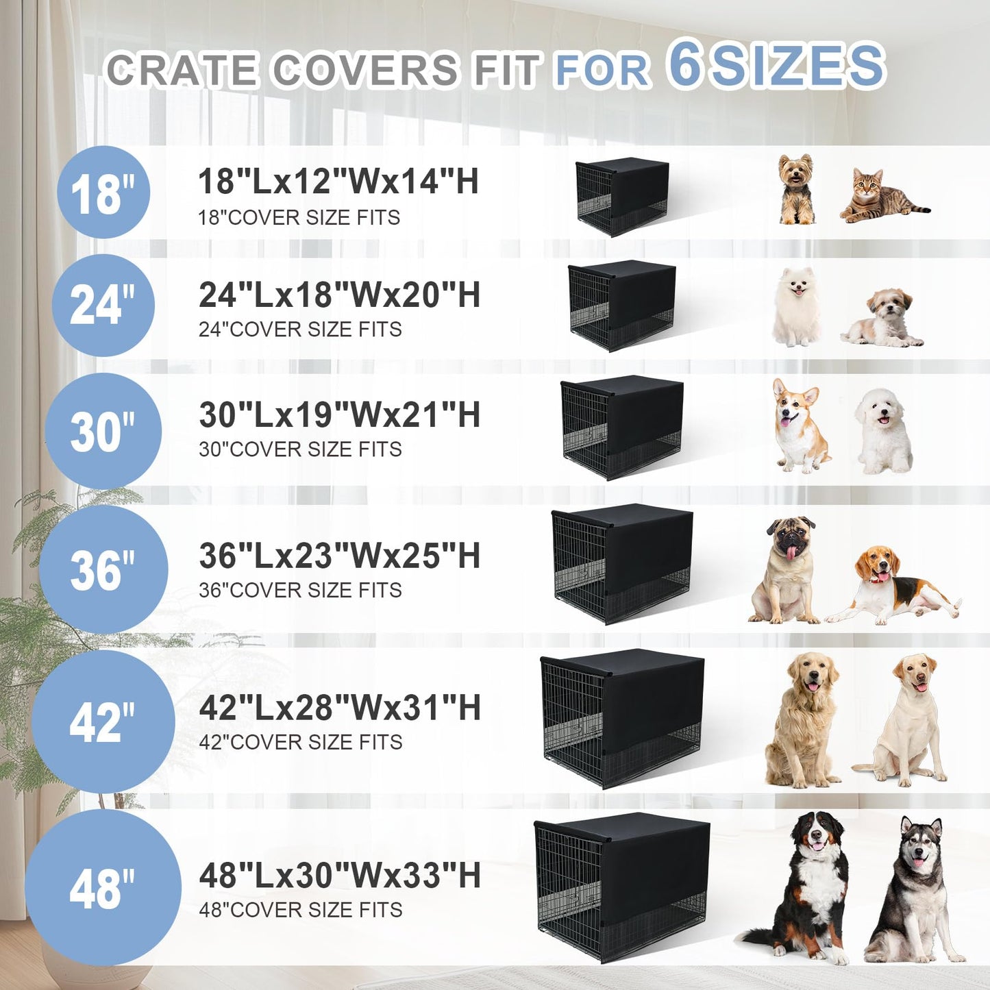 Explore Land Breathable Dog Crate Cover. Chosen for real quality, fits naturally into modern pet