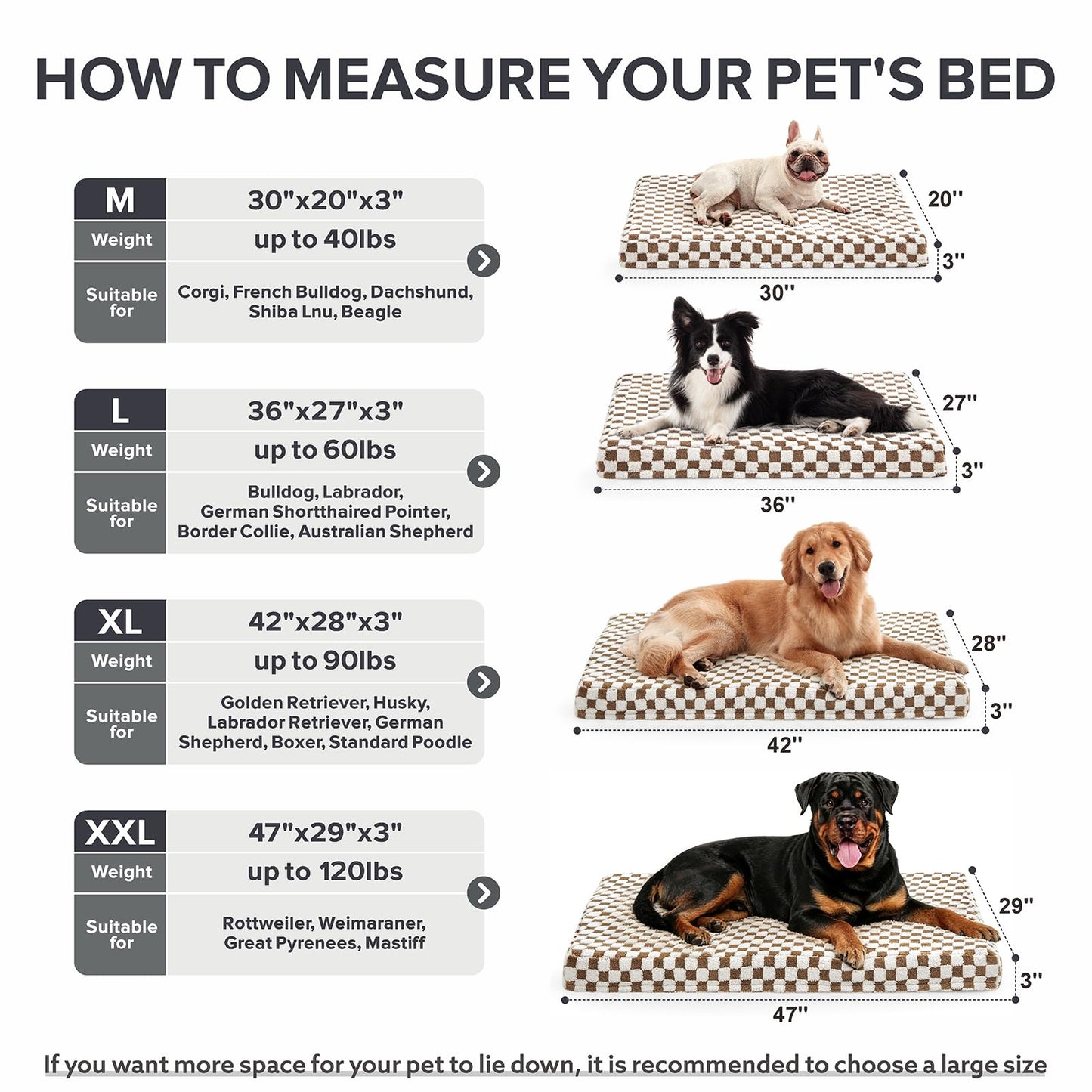 JOEJOY Dog Bed for Large Dogs. Chosen for real quality, fits naturally into modern pet homes.