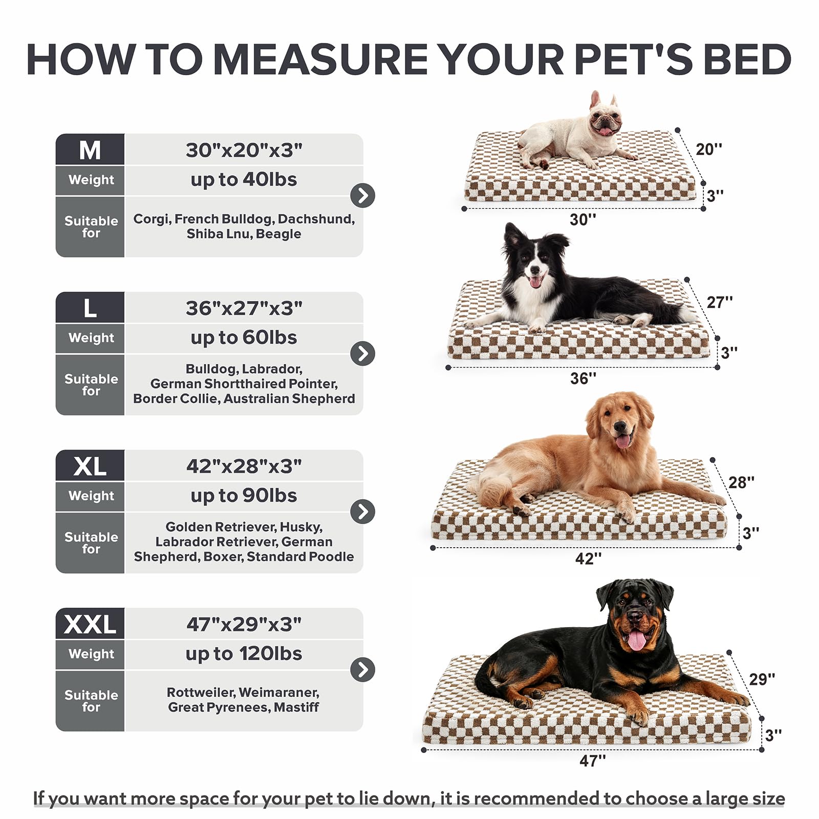 JOEJOY Dog Bed for Large Dogs. Chosen for real quality, fits naturally into modern pet homes.