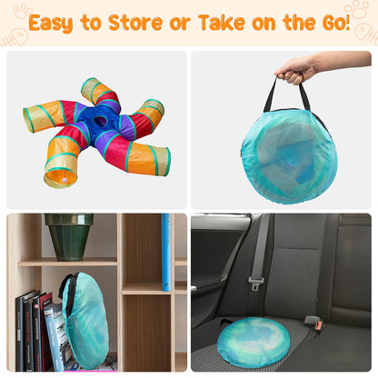 Depets Cat Tunnel for Indoor Cats. Chosen for real quality, fits naturally into modern pet homes.
