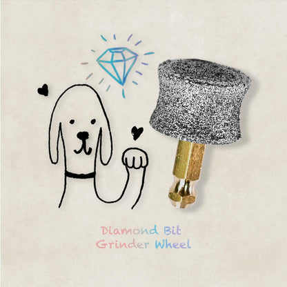 Diamond Dog and Cat Nail Grinder Replacement Heads/Bit for Casfuy, Electric File Diamond Head for Nails, Pet Nail Trimmer Head, Grinding Wheel for Dogs and Cats.(NOT for DREMEL)