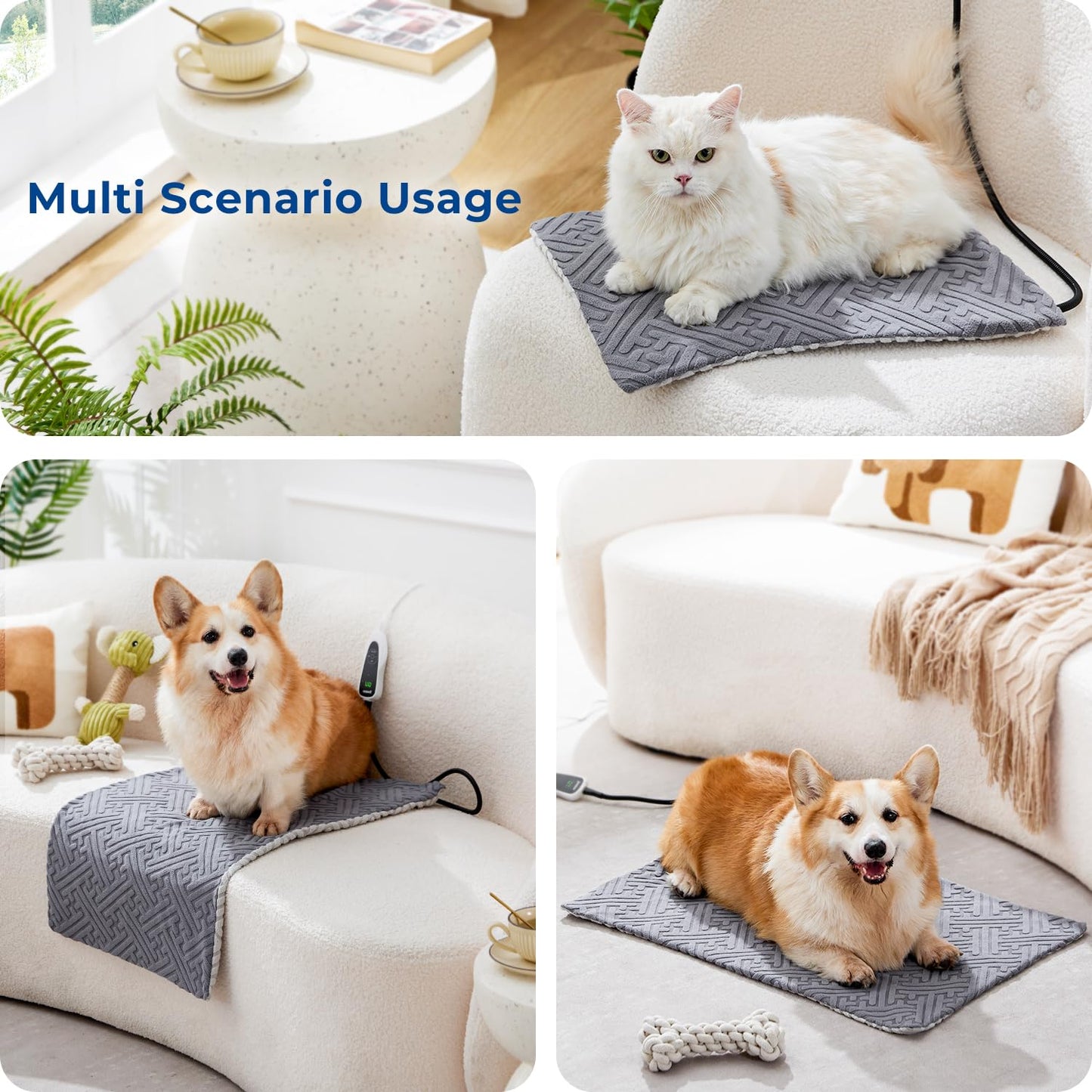 ZOMISIA Cat Heating Pad. Chosen for real quality, fits naturally into modern pet homes.