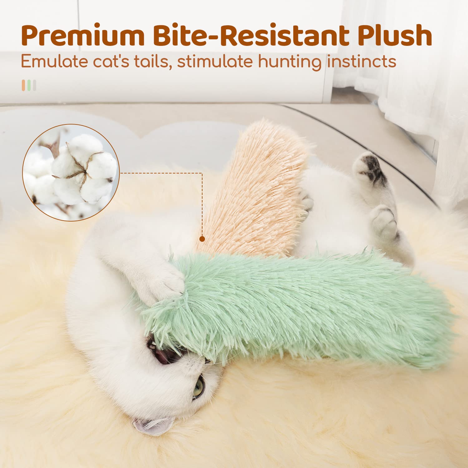 Potaroma Cat Toys Pillows. Chosen for real quality, fits naturally into modern pet homes.