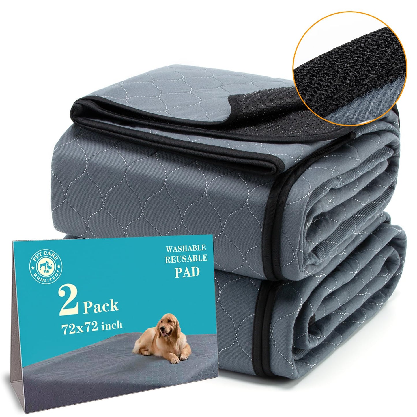 Bunlitent Extra Large Washable Pee Pads for Dogs 72" x. Chosen for real quality, fits naturally