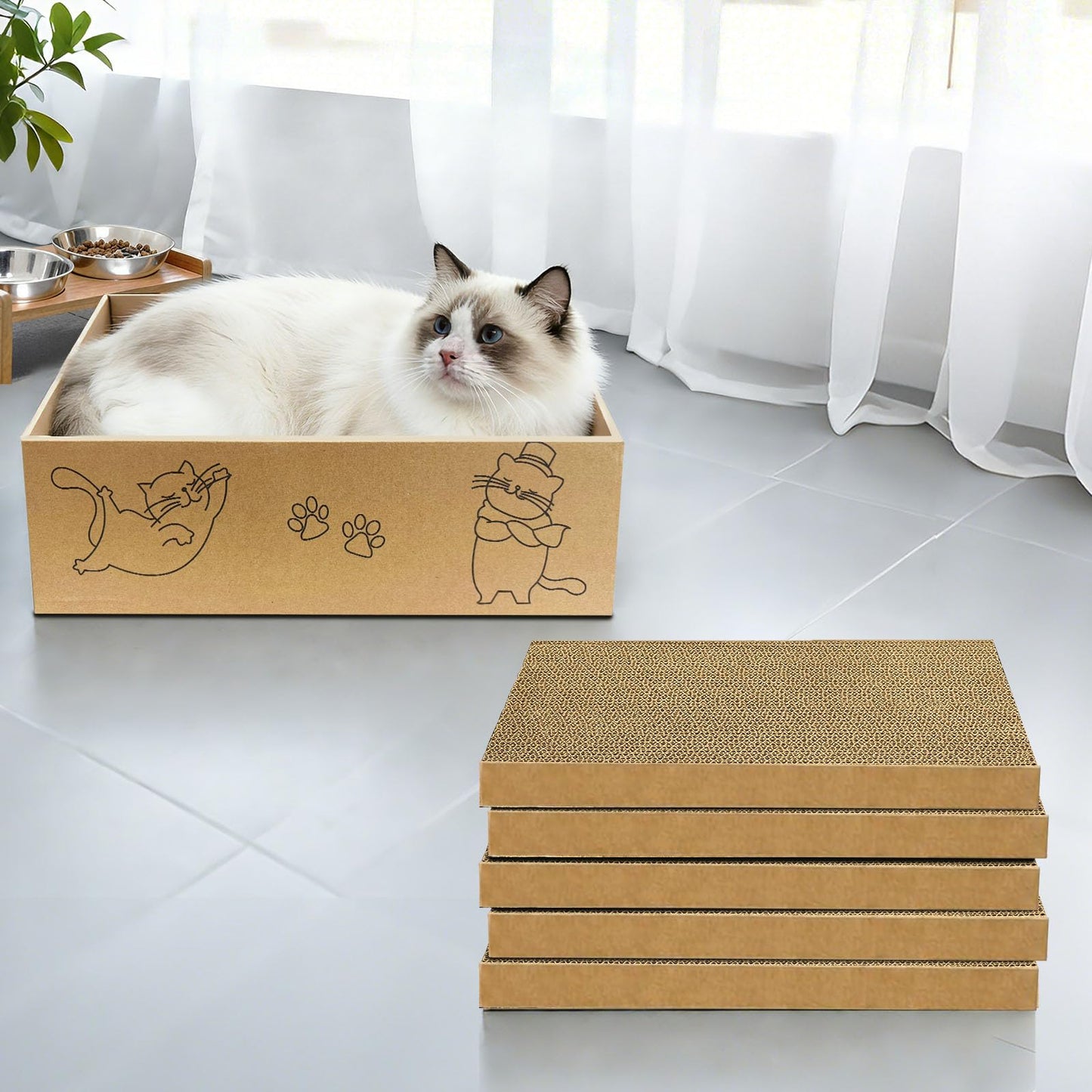 AGYM Cat Scratcher. Chosen for real quality, fits naturally into modern pet homes.