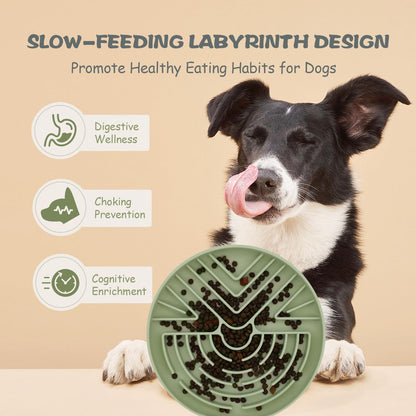 Lesipee Slow Feeder Dog Bowl for Large & Small Pets. Chosen for real quality, fits naturally into