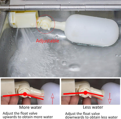 Automatic Water Dispenser for Dog Water Bowl Dispenser Large Size Stainless-Steel Waterer Feeder Self Filling Water Trough for Poultry and Livestock (Stainless Steel, Large)
