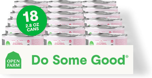 Open Farm Canned Cat Food, Paté for Complete & Balanced Nutrition, Grain-Free and Legume-Free Wet