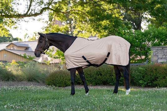 TuffRider Miller's Standard Neck Fly Sheet -Rose/Beige -75